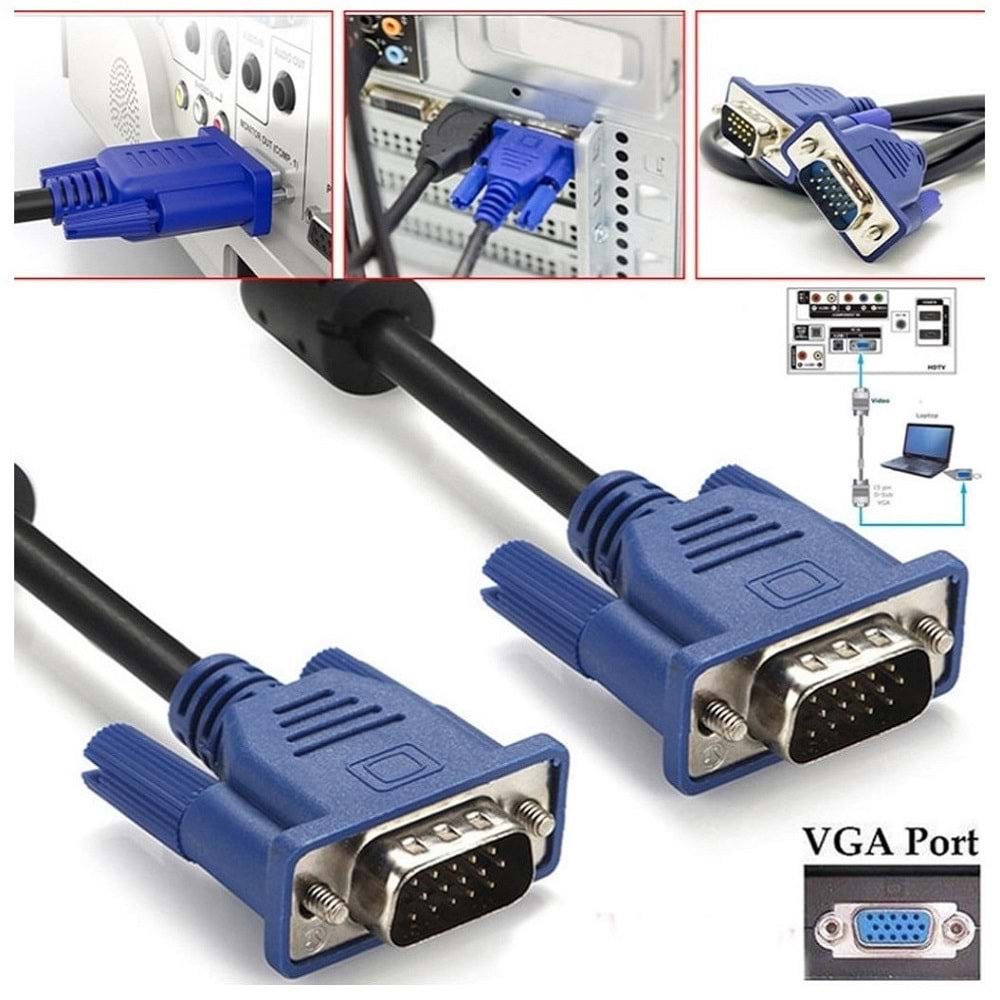 Netojen NT-115 15Mt E/E Vga Kablo