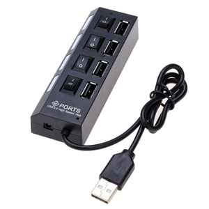 Netojen NT-121 Usb 2.0 Anahtarlı 4 Port Usb Hub