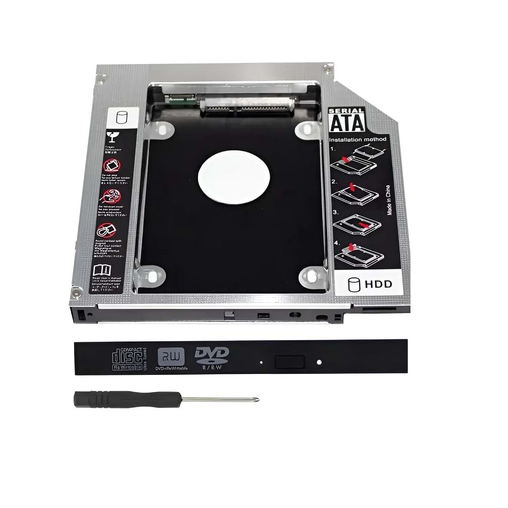 Netojen NT-127 12.7Mm Hdd Caddy Serıal Ata (Hdd Kızak)