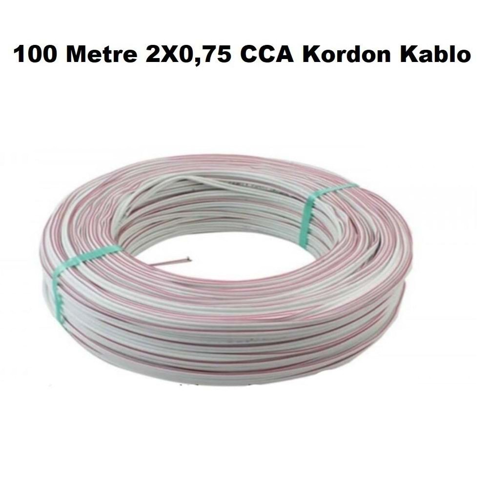 Netojen NT-775 Cca Kordon Kablo 2X0.75 100Mt