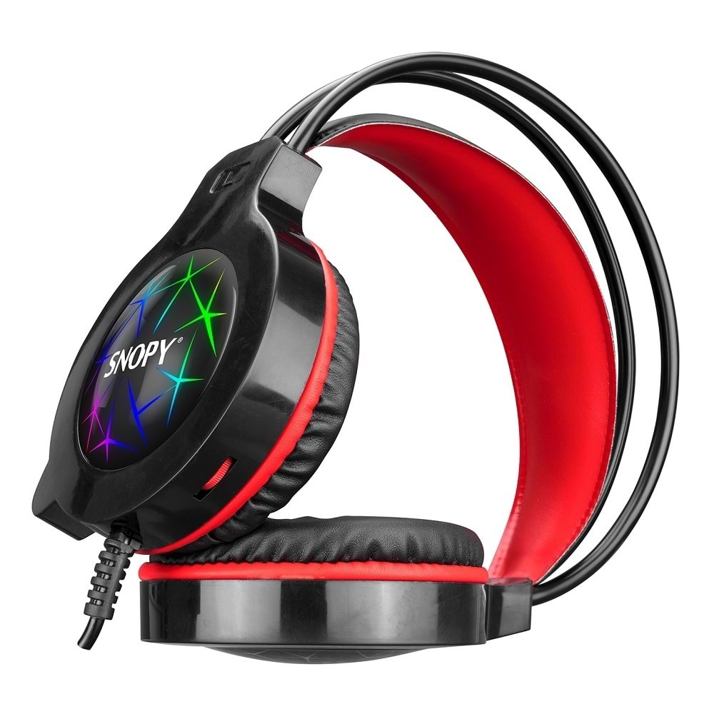 Snopy Sn-Gx7 Crazy Işıklı Mikrofonlu Oyuncu Kulaklık