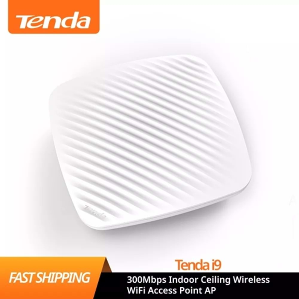 Tenda i9 1 PORT 300mbps 2.4ghz Poe Access Point Tavan Tipi