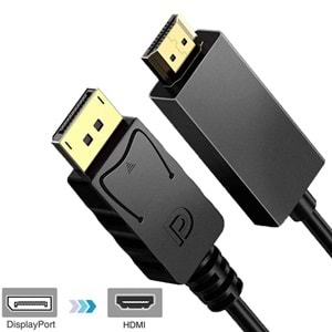 Netojen NT-182 Dısplayport To Hdmı Kablo 4K
