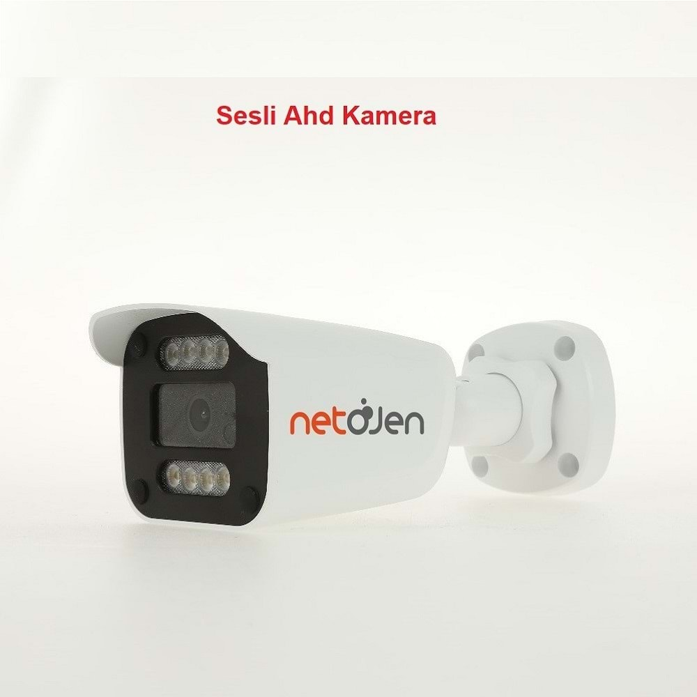 Netojen NT-939 2mp Ahd Fullcolor Bullet Güvenlik Kamerası (Sesli) (8 Led)