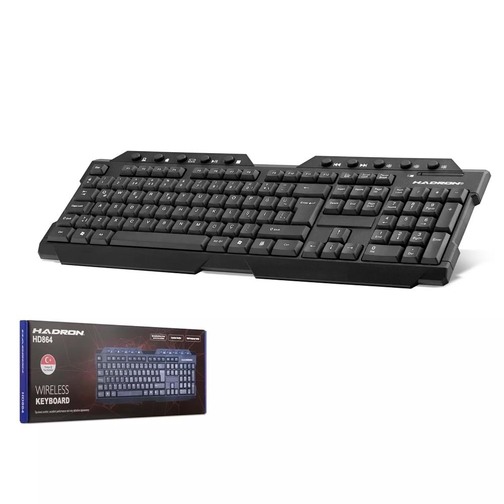 Hadron ND864 Kablosuz Multimedia Klavye