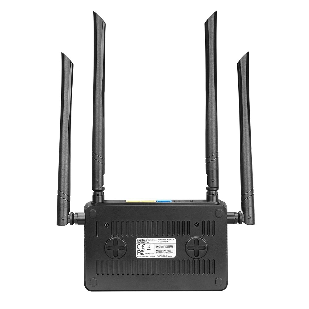 Everest EWR-N500 300Mbps WISP Repeater +Access Point +Brimge Kablosuz Router