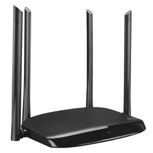 Everest EWR-AC5-V3 AC1200Mbps DualBand 4*6dBi Anten WIPS+AP+Repeater+Router