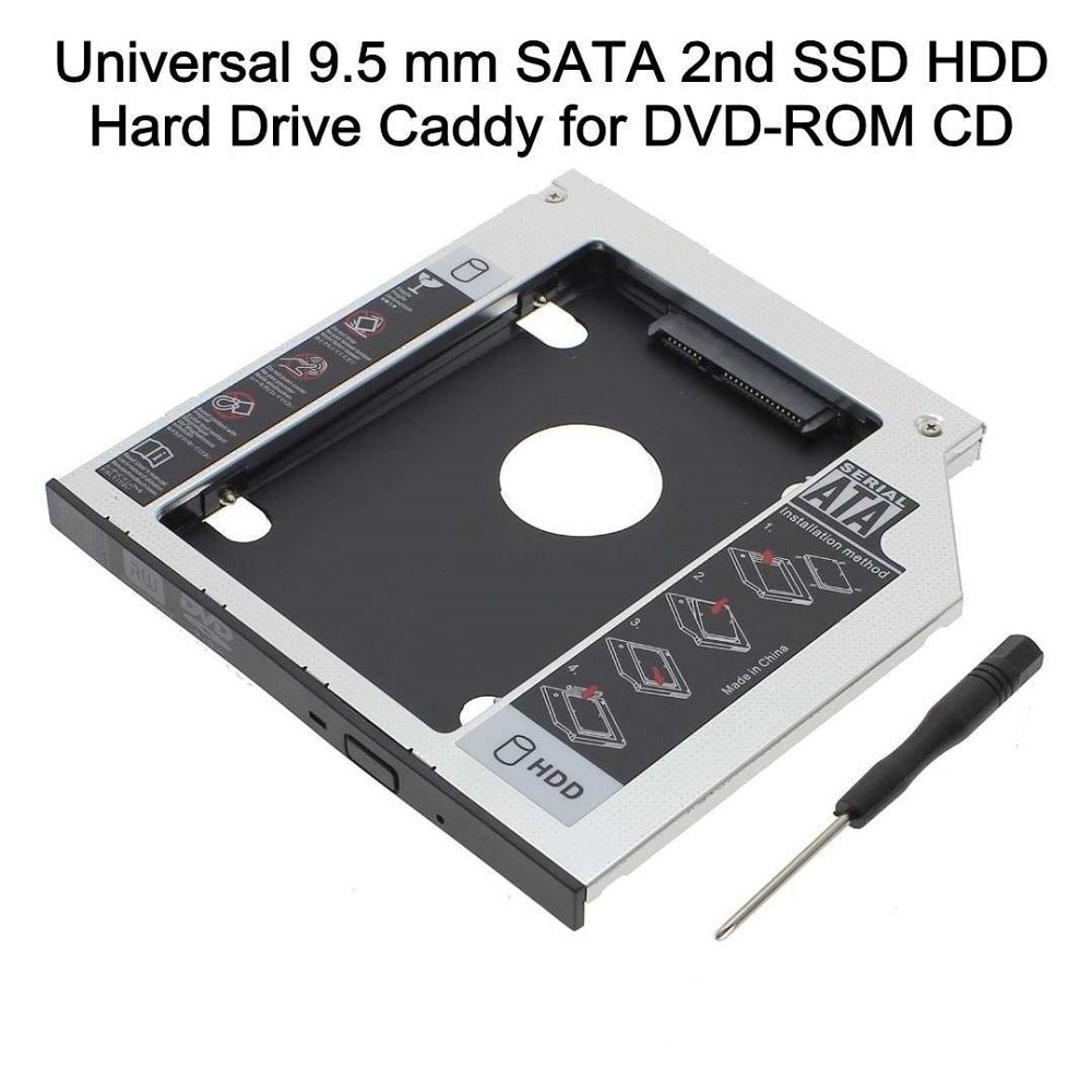 Netojen NT-950 9.5mm Hdd Caddy Serial Ata (Hdd Kızak)