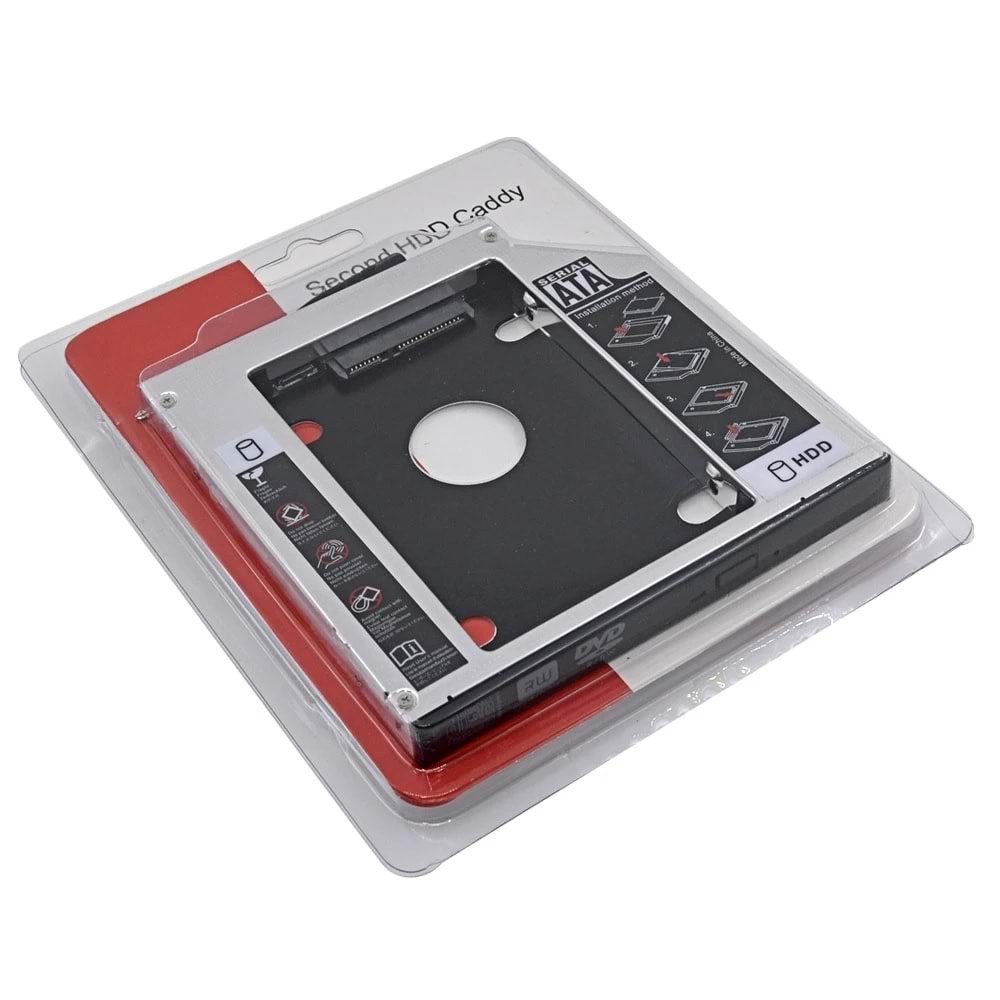 Netojen NT-950 9.5mm Hdd Caddy Serial Ata (Hdd Kızak)