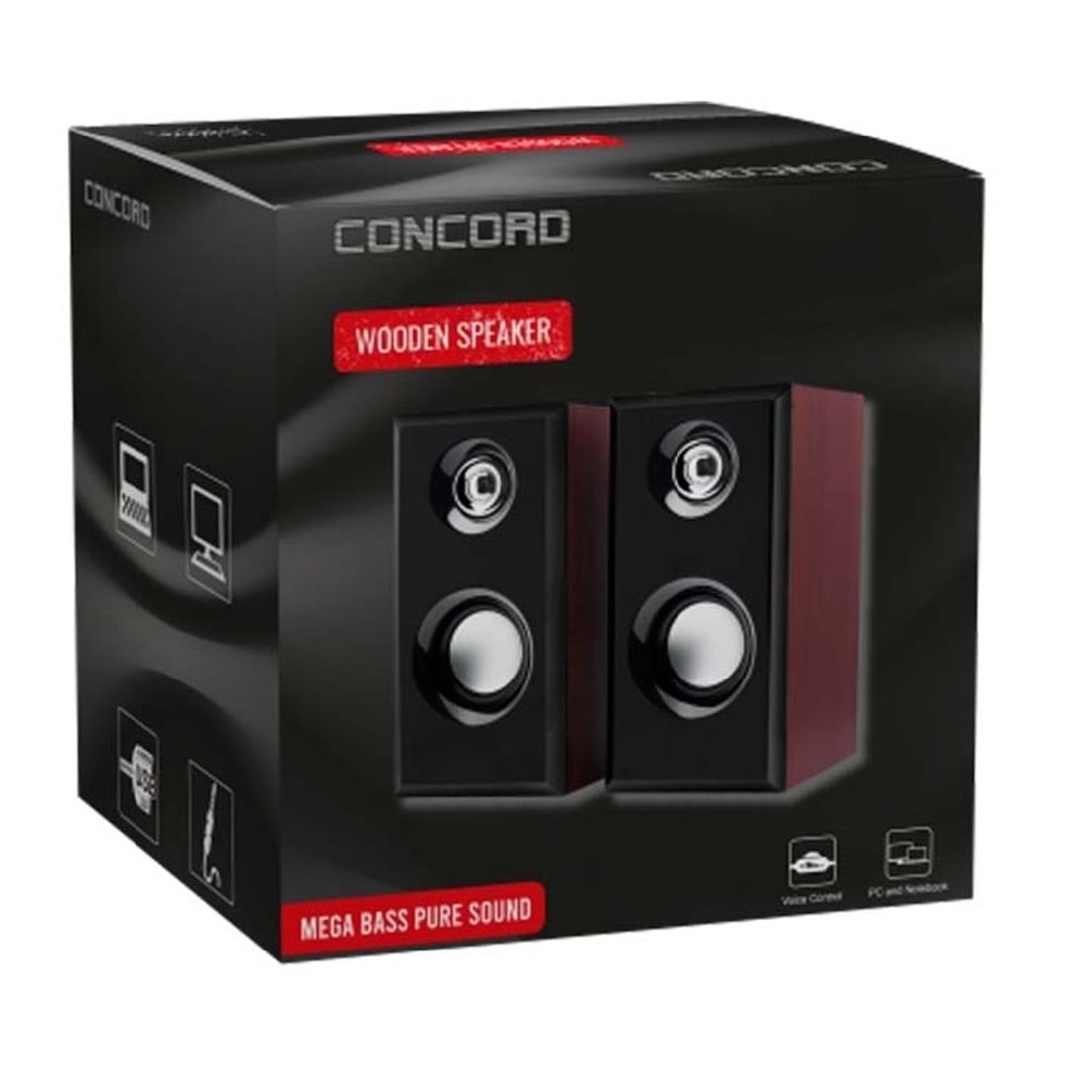 Concord C-8003 1+1 Usb Speaker