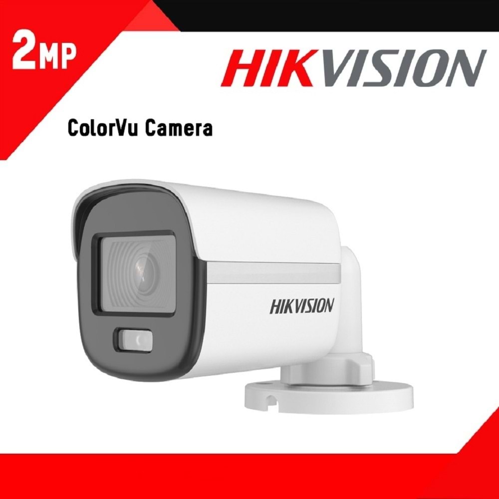 Hikvision DS-2CE10DF0T-PF 2mp Colorvu Analog HD Bullet Güvenlik Kamerası