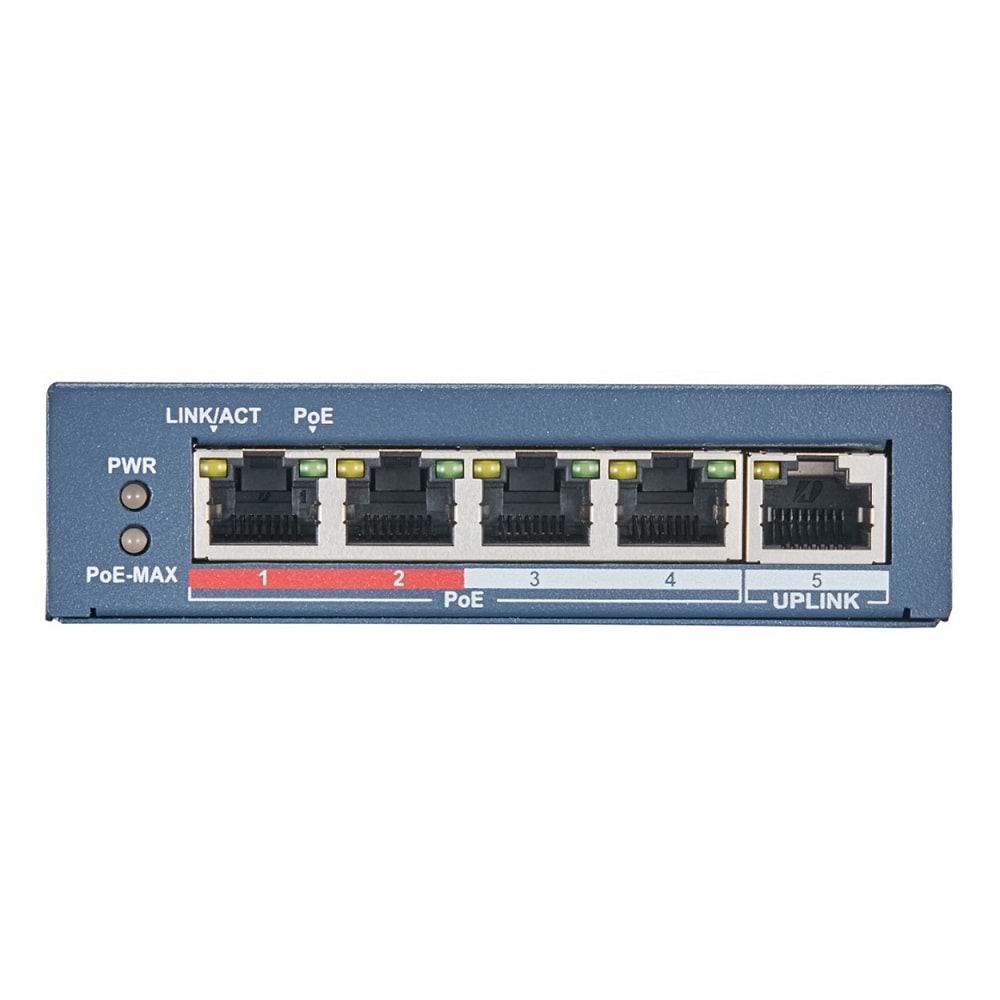 Hikvision DS-3E0105P-E/M(B) 4 port Poe Switch