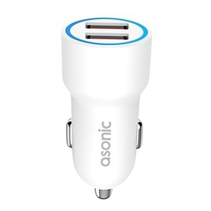 Asonic AS-XC205 3.1A İki Usb Araç Şarj Cihazı