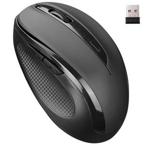 Everest SM-613 Siyah 2.4Ghz Optik Kablosuz Mouse