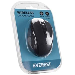 Everest SM-613 Siyah 2.4Ghz Optik Kablosuz Mouse