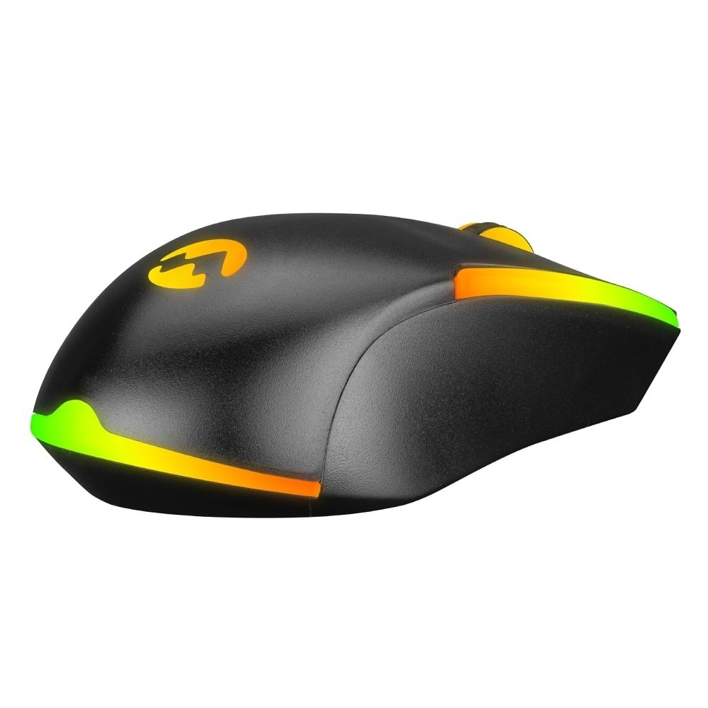 Everest GX56 ZONE Usb Siyah 3D Optik Led Mouse