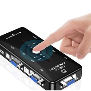 Netojen NT-229 4 Port Usb Kvm Switch (VGA)