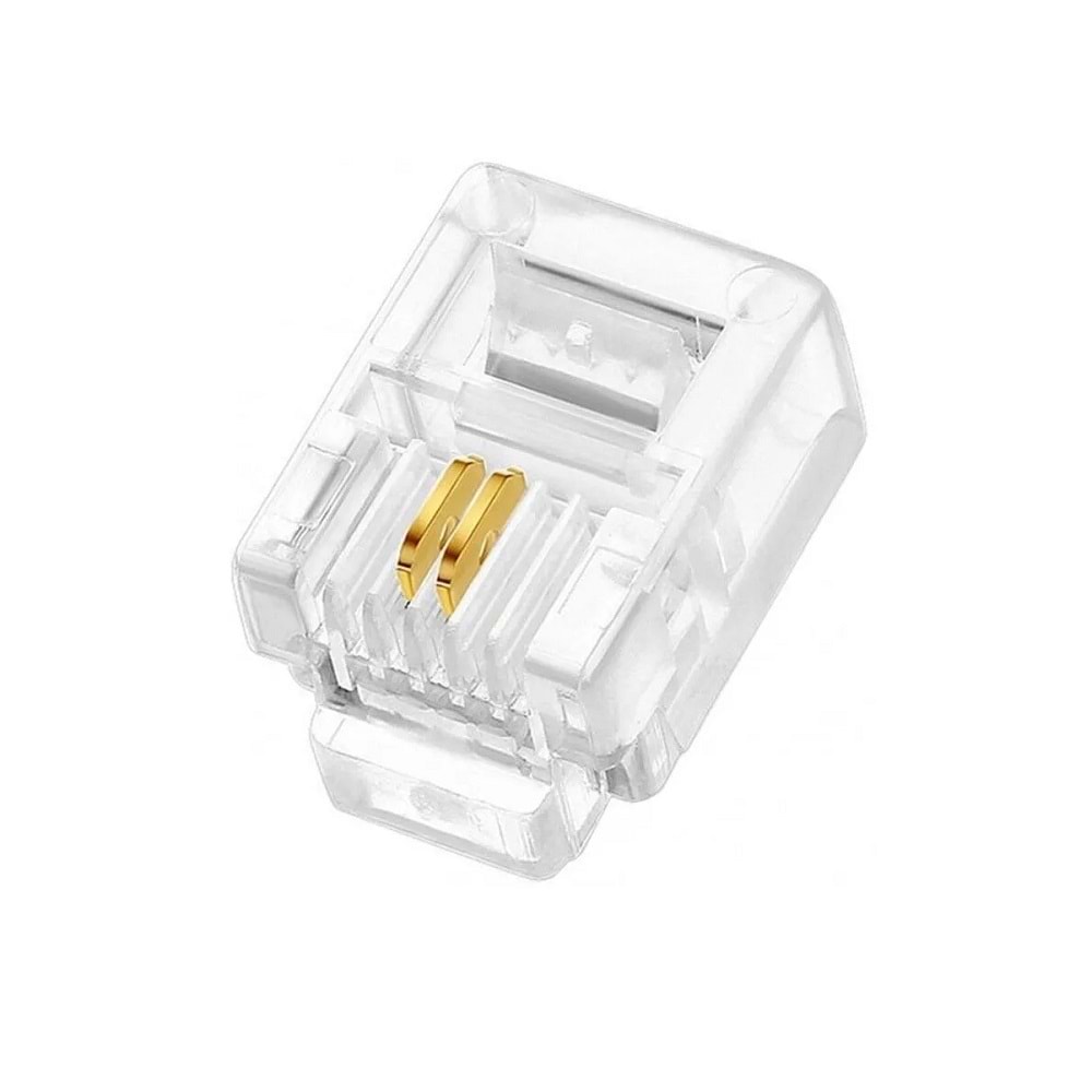 Hadron HDX5018 RJ11 2Pin Telefon Konnektör 100lü