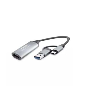 Hadron HDX7856 Hdmı Video Capture Type-C + Usb 4K Görüntü Aktarıcı