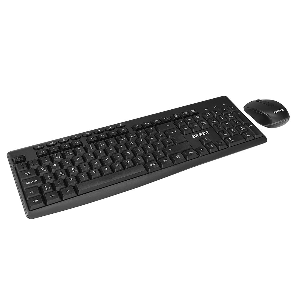 Everest KM-719 Kablosuz Q Multimedia Klavye + Mouse Set