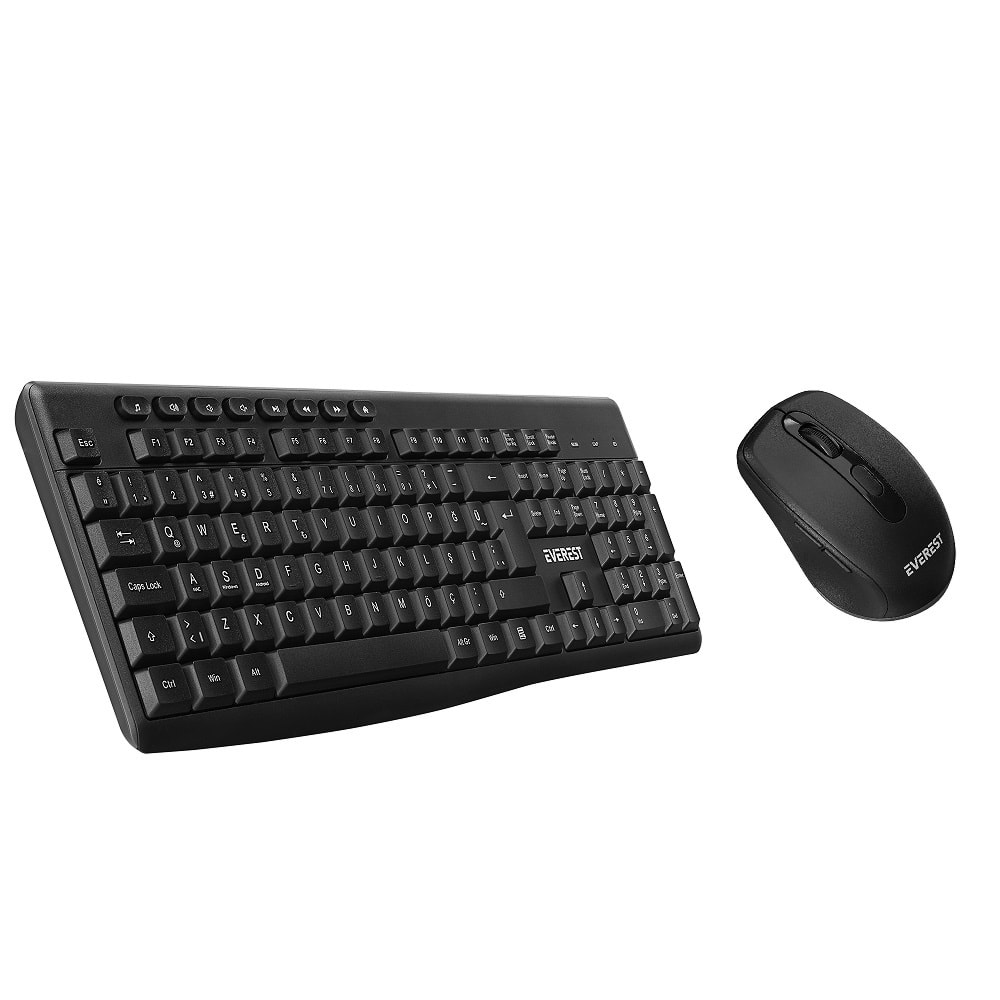 Everest KM-719 Kablosuz Q Multimedia Klavye + Mouse Set