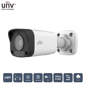 Unv Ipc2122Lb-Asf28-A2Mp Ip 2.8Mm Sesli Sd Kart Destekli