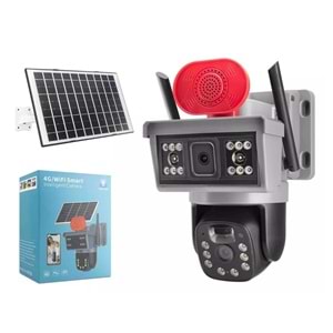 Netojen NT-15G Solar 4G Kamera 2*3Mp Lens V380