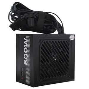 Rampage RMP-600-80P 600W 80Plus Bronze 12cm Fan Aktif PFC Power Supply