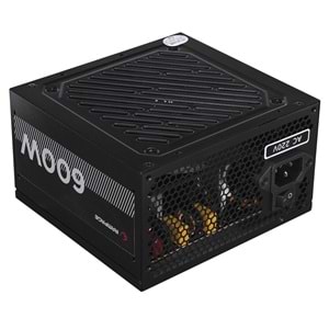Rampage RMP-600-80P 600W 80Plus Bronze 12cm Fan Aktif PFC Power Supply