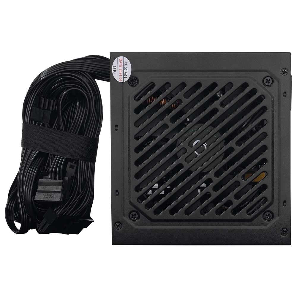 Rampage RMP-600-80P 600W 80Plus Bronze 12cm Fan Aktif PFC Power Supply