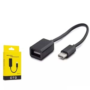 Hadron HDX1015 Type-C To Usb F Kablo Siyah