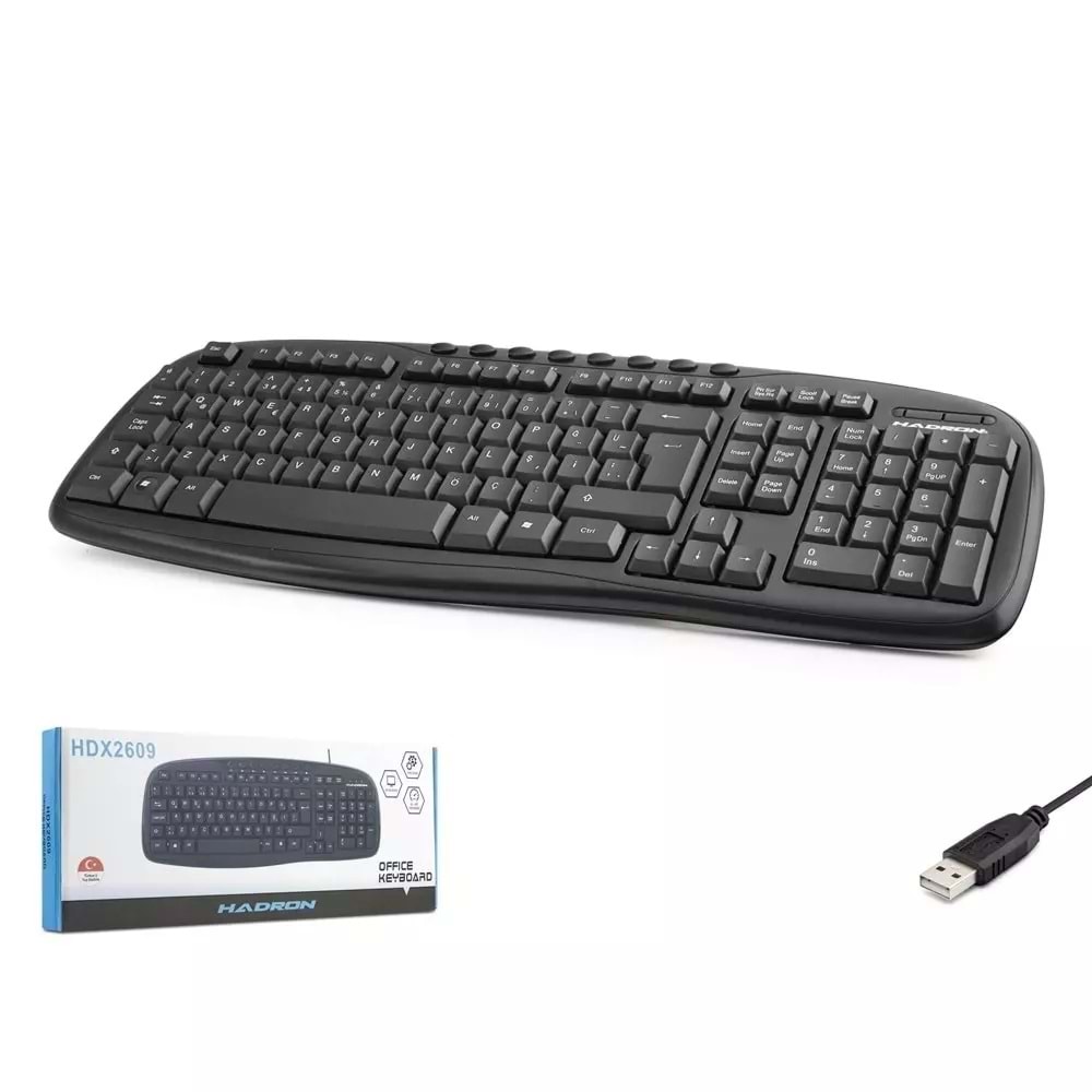 Hadron Hdx2609 Kablolu Multimedia Klavye