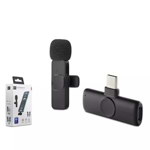 Hadron Hdx2785 Kablosuz Mikrofon Type-C Siyah