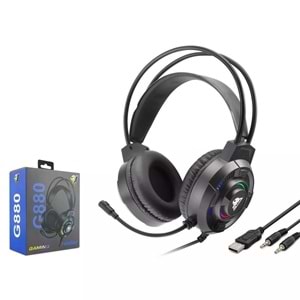 Hadron G880 Gaming Kulaklık 2*3.5Mm + Usb Siyah