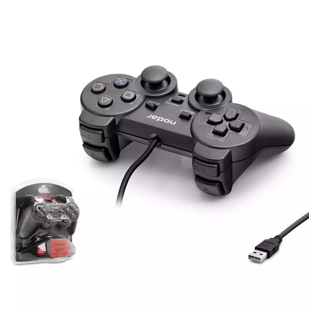 Nodar Nd401 Pc Usb Gamepad Siyah