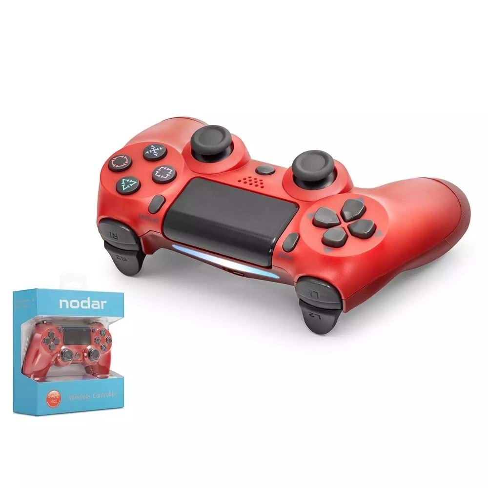 Nodar Nd400b Ps4 Kablosuz Gamepad Kırmızı