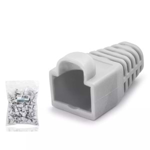 Nodar Nd2434 Rj45 Konnektör Papuç 100Lü Paket Gri Kılıf