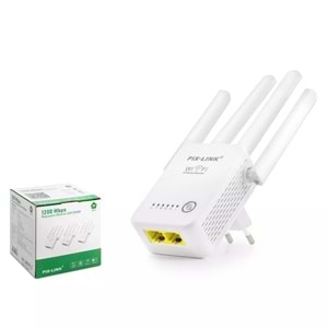Pix-Link Wr48D4Q Wifi Repeater + Router + Ap 300Mbps Beyaz