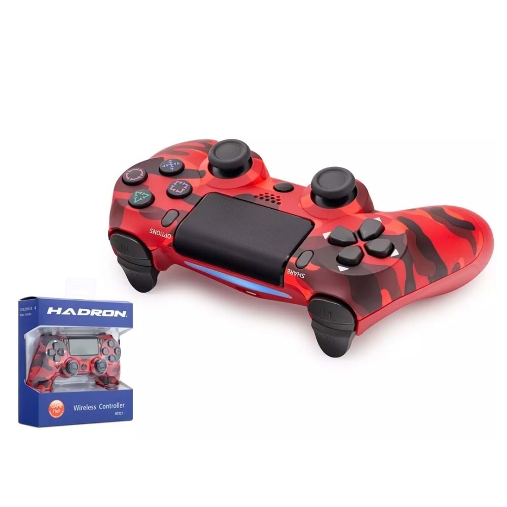 Hadron HD323AC GamePad PS4 Uyumlu - Kırmızı Kamuflaj
