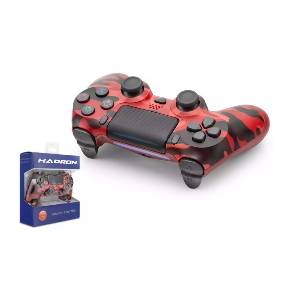 Hadron HD324AC GamePad PS4 Uyumlu - Kırmızı Kamuflaj