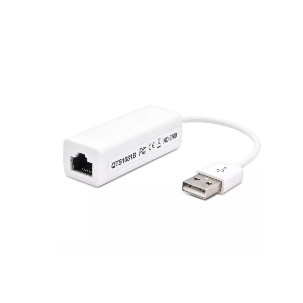 Hadron HDX5277 USB 2.0 Ethernet Adaptör 10/100 Mbps - Beyaz