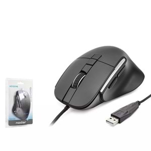 Nodar ND1209B Gaming Mouse 3600 DPI - Siyah