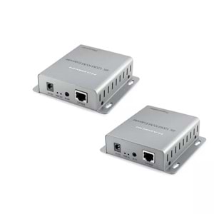 Hadron HDX1363 Hdmı Kvm Extender 4K Loop-Out 120mt - Gümüş