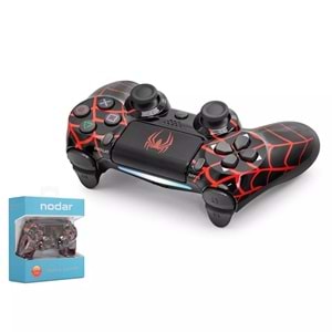 Nodar ND400U GamePad PS4 Uyumlu - Kırmızı Siyah