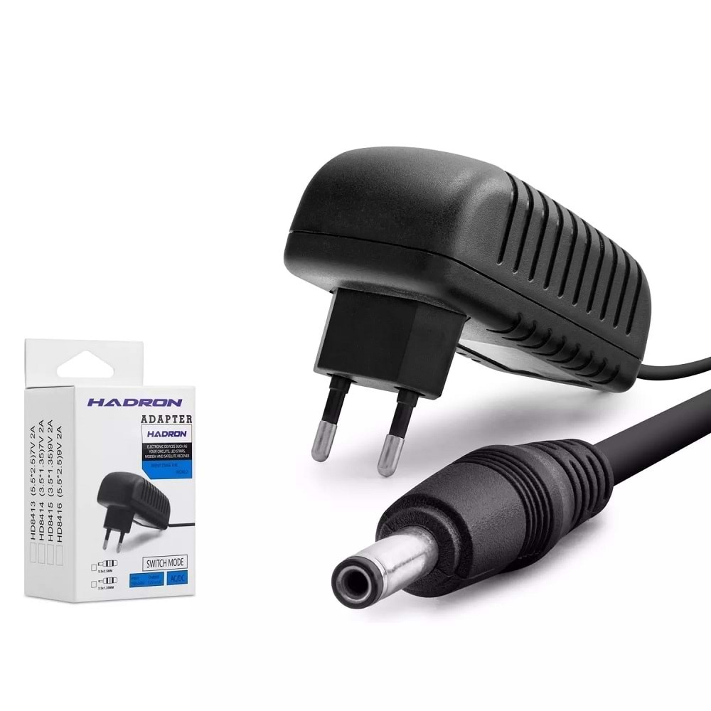 Hadron HD8414 7V 2A 14W Modem / Router Adaptörü - 3.5x1.35mm