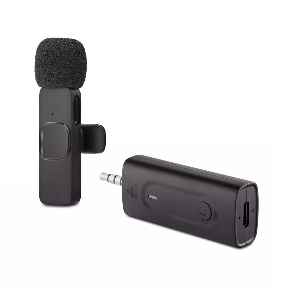 Hadron HDX2787 3.5 mm Kablosuz Mikrofon - Siyah