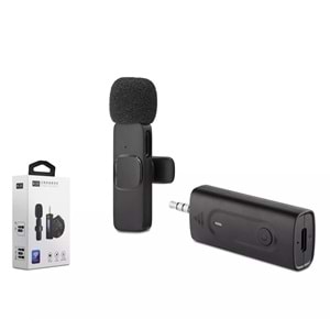 Hadron HDX2787 3.5 mm Kablosuz Mikrofon - Siyah