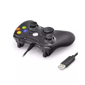 Nodar ND506B PC Xbox 360 Uyumlu Kablolu GamePad Oyun Kolu - Siyah