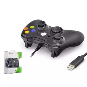 Nodar ND506B PC Xbox 360 Uyumlu Kablolu GamePad Oyun Kolu - Siyah