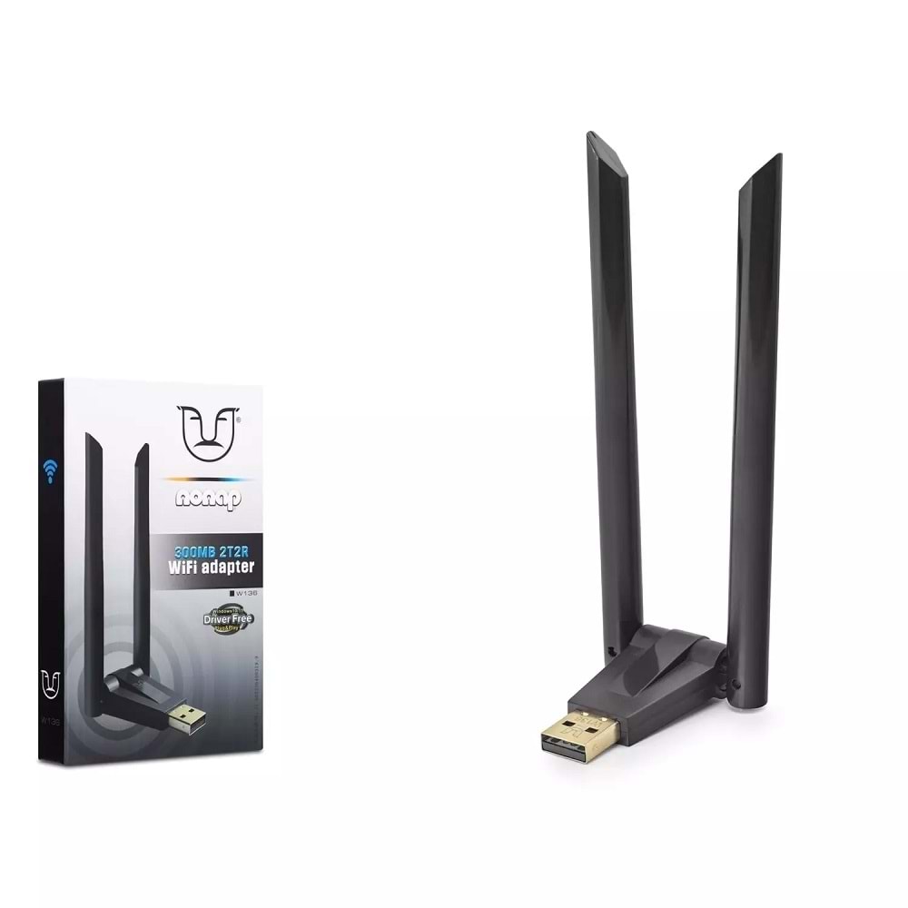 Nonap W136 USB WiFi Adaptör 300 Mbps